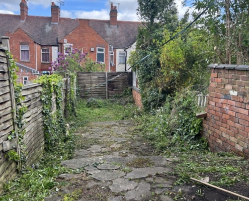 Garden tidy-up in Nuneaton by Grasshopper Landscapers