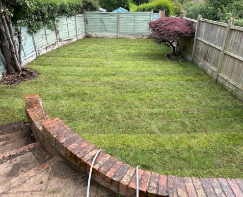 garden makeover Ashby De La Zouch