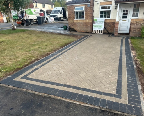 after block paving in Coalville